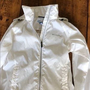 White Columbia Rain Jacket